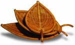 Набор из 3-х подносов Листья 50298 Набор из 3-х подносов Листья 50298