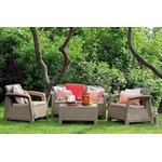 Комплект мебели Ницца AFM-1020B Beige-Cappuccino (имит.иск.ротанга) Комплект мебели Ницца AFM-1020B Beige-Cappuccino (имит.иск.ротанга)