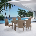 Набор плетеной мебели Сицилия T256B-Y379B-W56 Light Brown 6Pcs Набор плетеной мебели Сицилия T256B-Y379B-W56 Light Brown 6Pcs