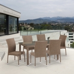 Набор плетеной мебели Матера T256B-Y380B-W56 Light Brown 6Pcs Набор плетеной мебели Матера T256B-Y380B-W56 Light Brown 6Pcs