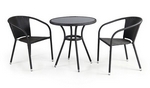 Комплект мебели Монкада T282ANS/Y-137C2PCS-W51 (коричневый) Комплект мебели Монкада T282ANS/Y-137C2PCS-W51 (коричневый)