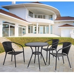 Комплект садовой мебели из искусственного ротанга T282ANS-Y137C-W53 Brown 3Pcs Комплект садовой мебели из искусственного ротанга T282ANS-Y137C-W53 Brown 3Pcs