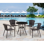 Комплект мебели Сельра (T282ANS-Y137C-W53 Brown 4Pcs) иск.ротанг Комплект мебели Сельра (T282ANS-Y137C-W53 Brown 4Pcs) иск.ротанг