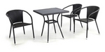 Комплект мебели Дарвин T282BNS/Y-137C3PCS-W51 (коричневый) Комплект мебели Дарвин T282BNS/Y-137C3PCS-W51 (коричневый)