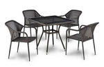 Комплект мебели Вустер T283BNT/Y-354PCS-W2390 (коричневый) Комплект мебели Вустер T283BNT/Y-354PCS-W2390 (коричневый)