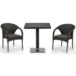Комплект мебели Дублин (T607D-Y290W52-W53 Brown 2Pcs) иск.ротанг Комплект мебели Дублин (T607D-Y290W52-W53 Brown 2Pcs) иск.ротанг
