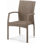 Плетеный стул из искусственного ротанга Y379B-W56 Light Brown Плетеный стул из искусственного ротанга Y379B-W56 Light Brown