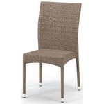 Плетеный стул из искусственного ротанга Y380B-W56 Light Brown Плетеный стул из искусственного ротанга Y380B-W56 Light Brown