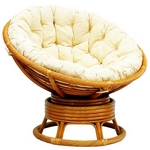 Кресло механическое из натурального ротанга Papasan Laminated 23-01B (коньячное) Кресло механическое из натурального ротанга Papasan Laminated 23-01B (коньячное)