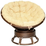 Кресло механическое из натурального ротанга Papasan Matte 23-01B (тёмно-коричневое) Кресло механическое из натурального ротанга Papasan Matte 23-01B (тёмно-коричневое)