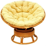 Кресло механическое из натурального ротанга Papasan Matte 23-01B (коньячное) Кресло механическое из натурального ротанга Papasan Matte 23-01B (коньячное)