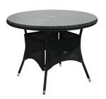 Стол Wicker 13321 иск.ротанг (чёрный) Стол Wicker 13321 иск.ротанг (чёрный)